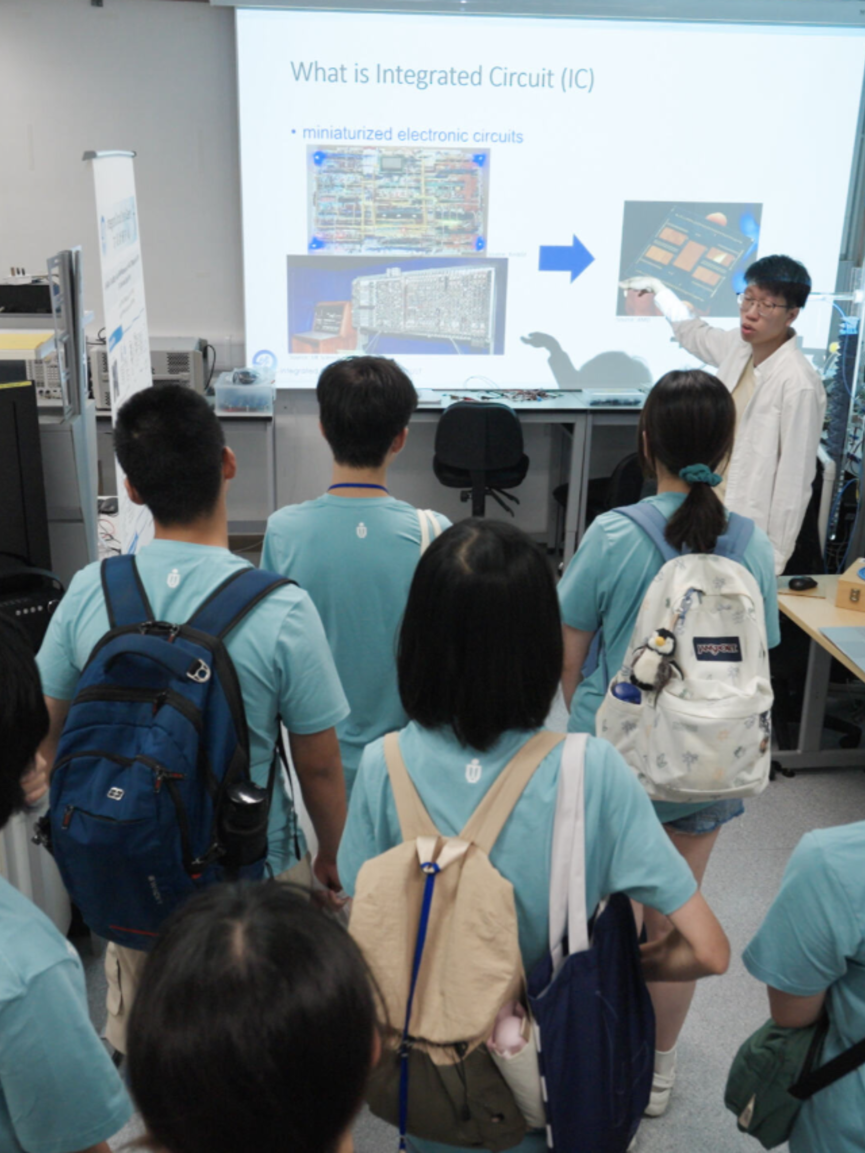 Students can register different workshops and talks according to their own interests