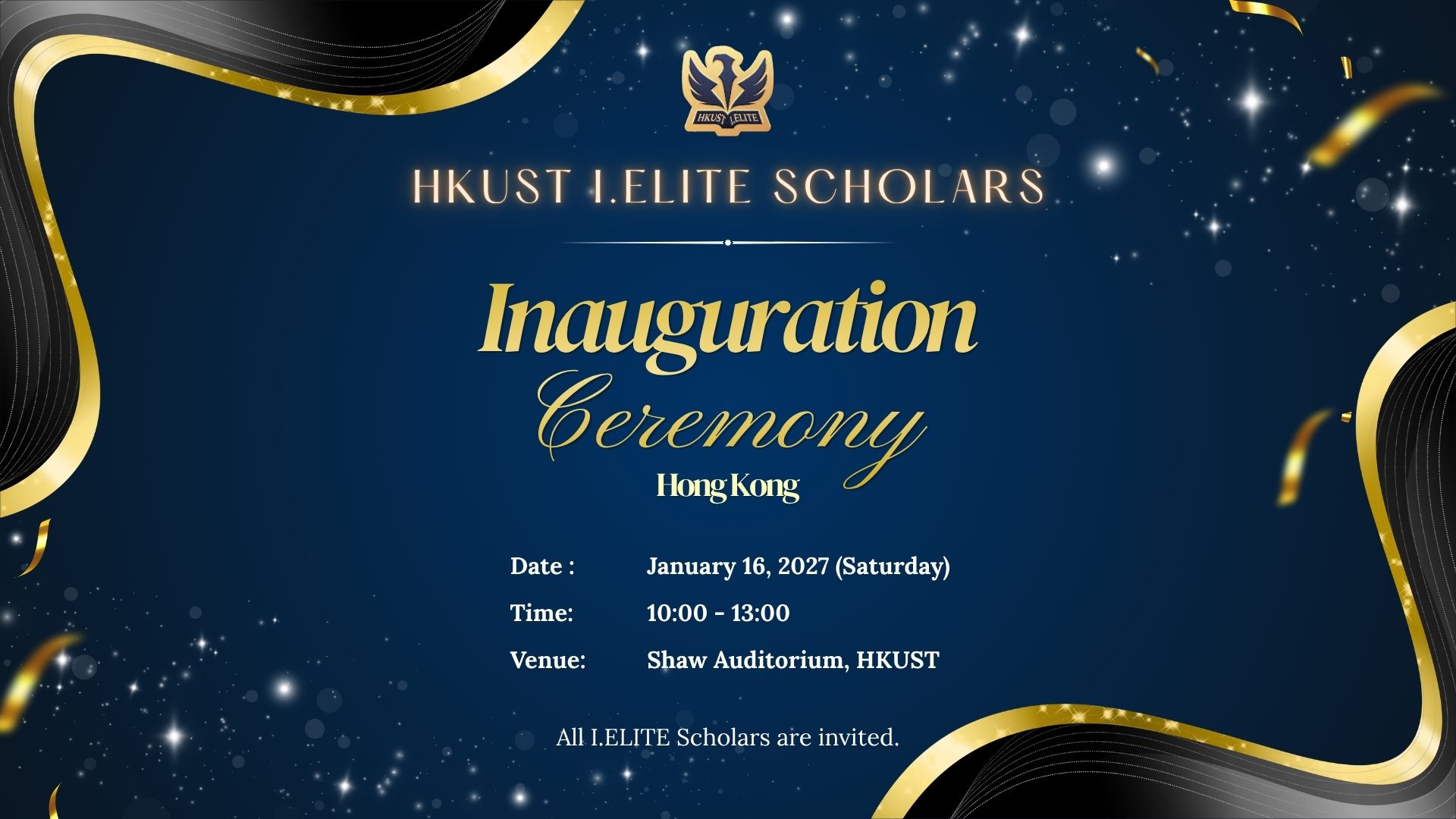 I.ELITE Scholars Inauguration Ceremony 2027